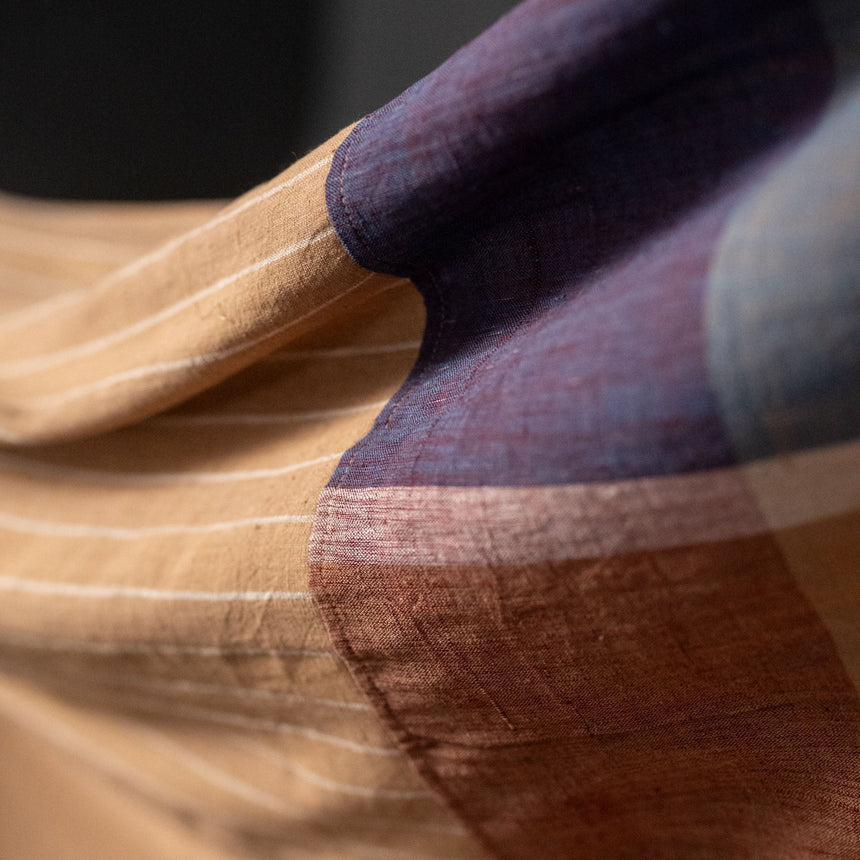 Patchwork Brown Cotton