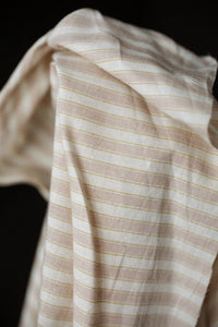 Handwoven Cotton Stripe - Custardo