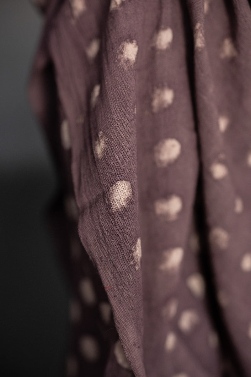 Indian Block Print Cotton - Medjool Spot