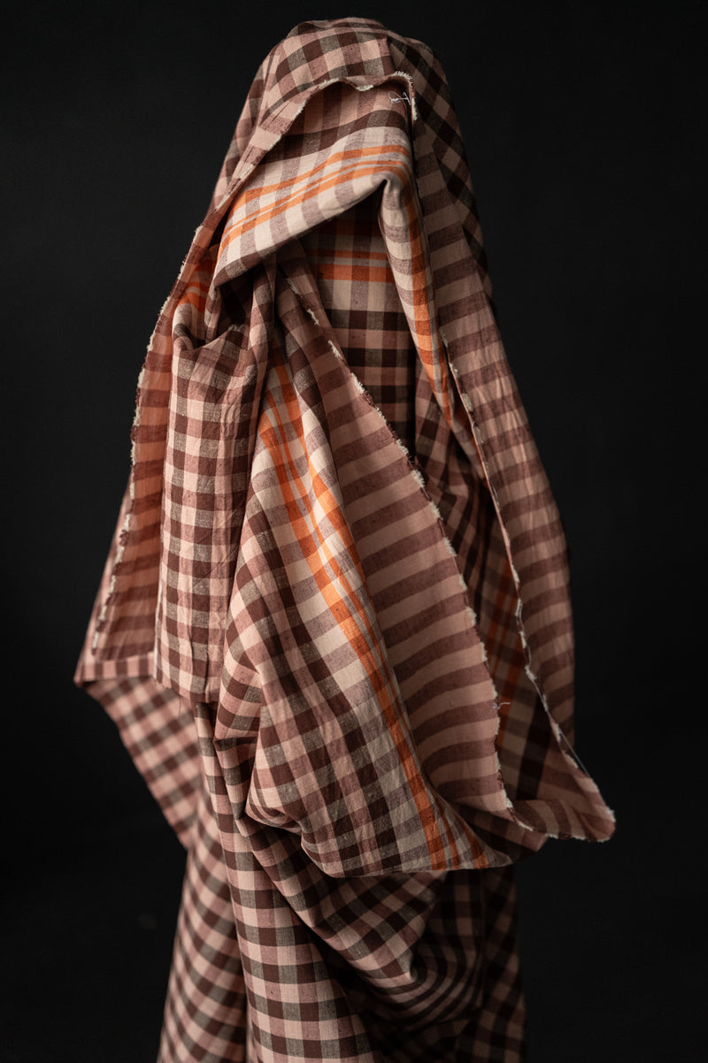 Organic Cotton/Linen Gingham - Flavour Notes