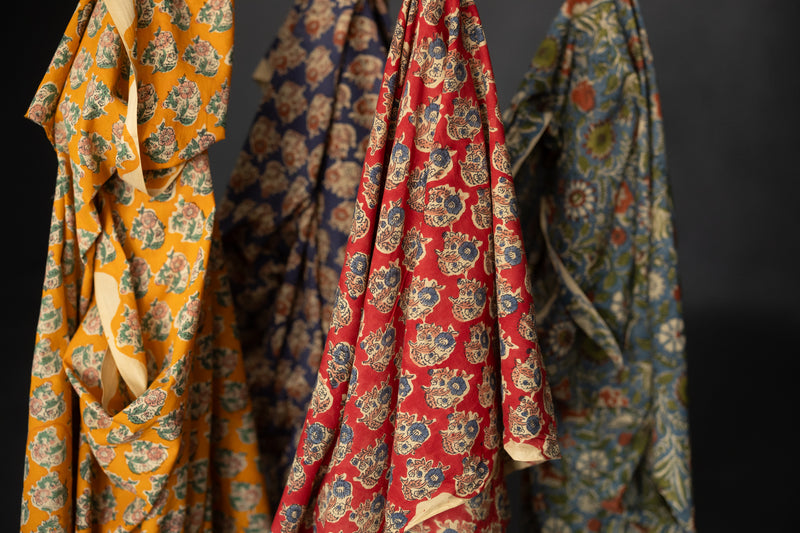 Indian Block Print Cotton - Floreat