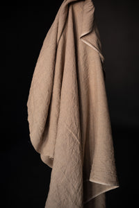European Laundered Linen - Fudge Check