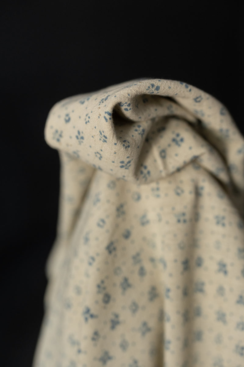Indian Block Print Cotton - Windflower