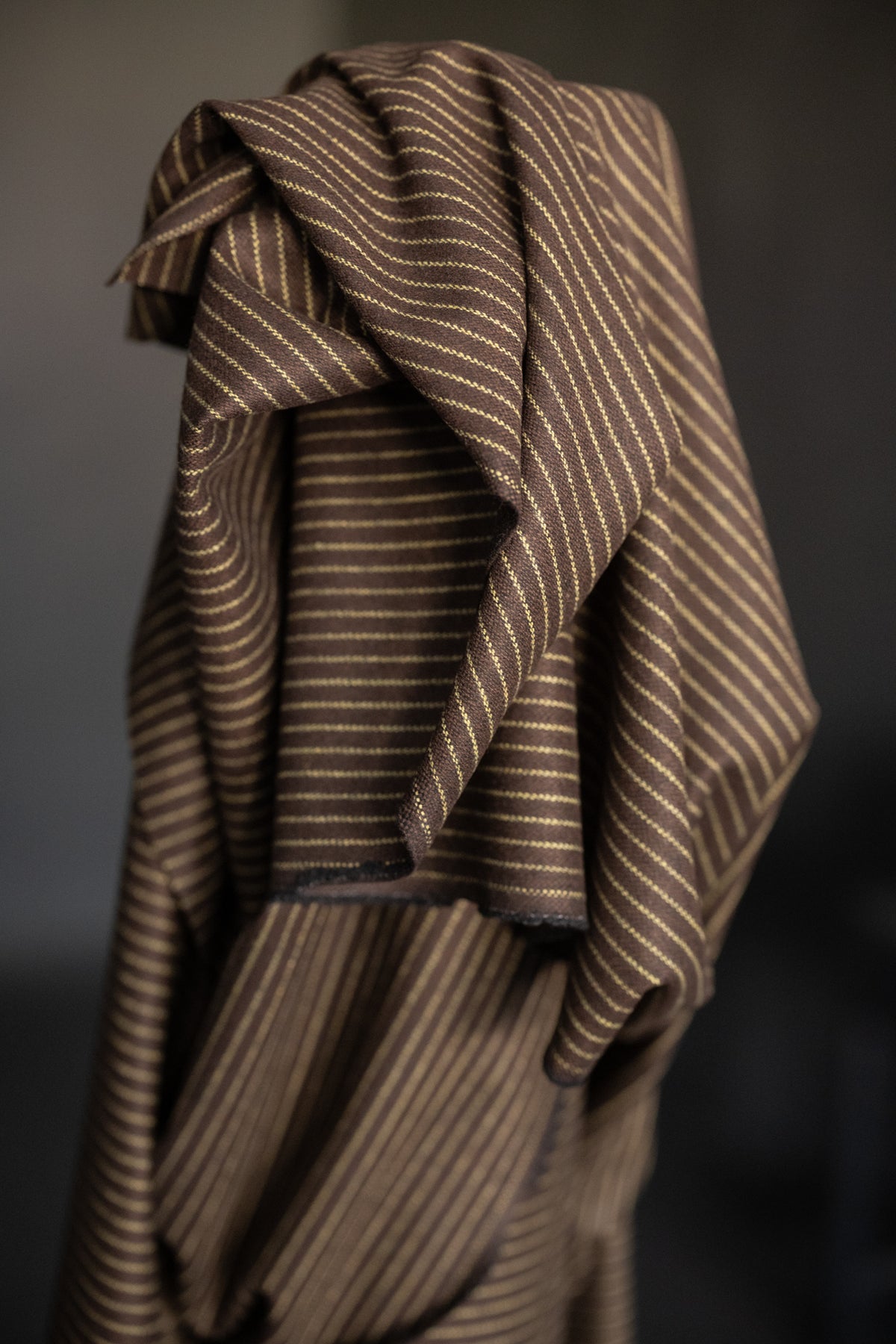 Remnant (Italian Wool Milton Stripe)