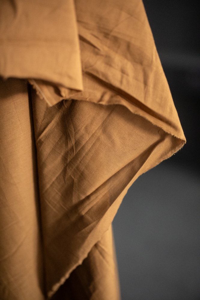 Organic Cotton Voile - Almond