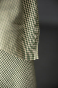 Indian Handwoven Cotton - Cardamom Gingham