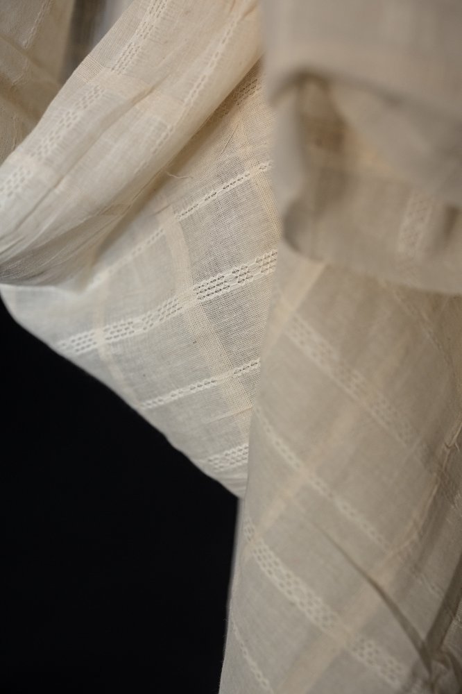 Natural Indian Cotton - Diamond Check