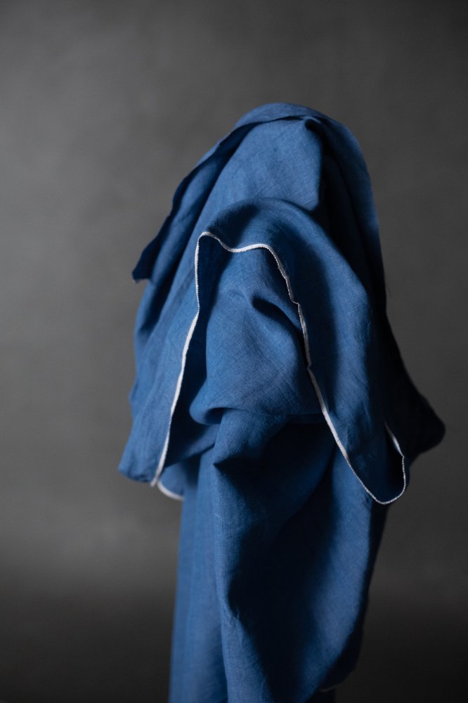 Handwoven Linen - Dory Blue