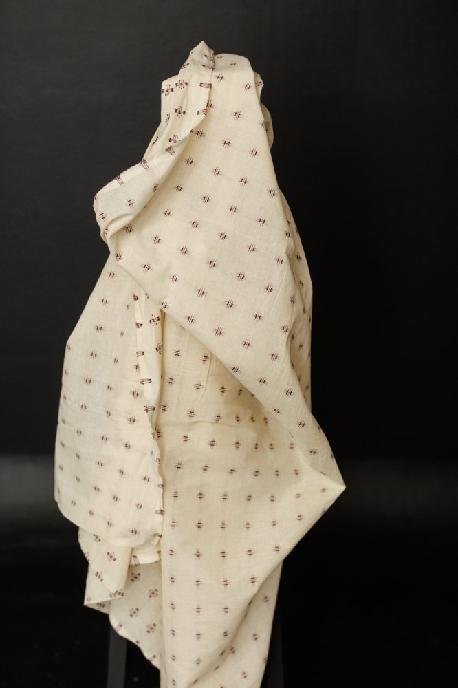 Natural Indian Cotton - Finn Dobby