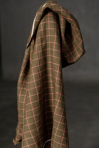 Handwoven Linen Check - Harper