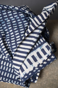Organic Indigo Hopscotch