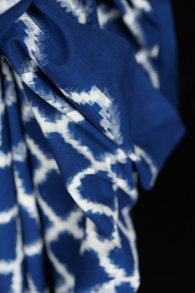 Indian Ikat Cotton - Ink