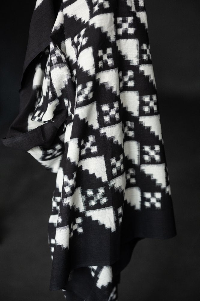 Indian Cotton - Ikat Portico