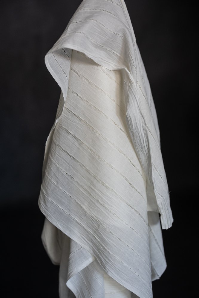 Natural Indian Cotton - Loose Stripe