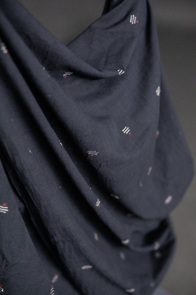 Extra Weft Handwoven Cotton - Madeira