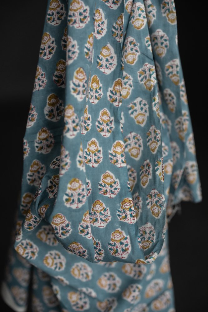 Indian Block Print Cotton - Mid Summer