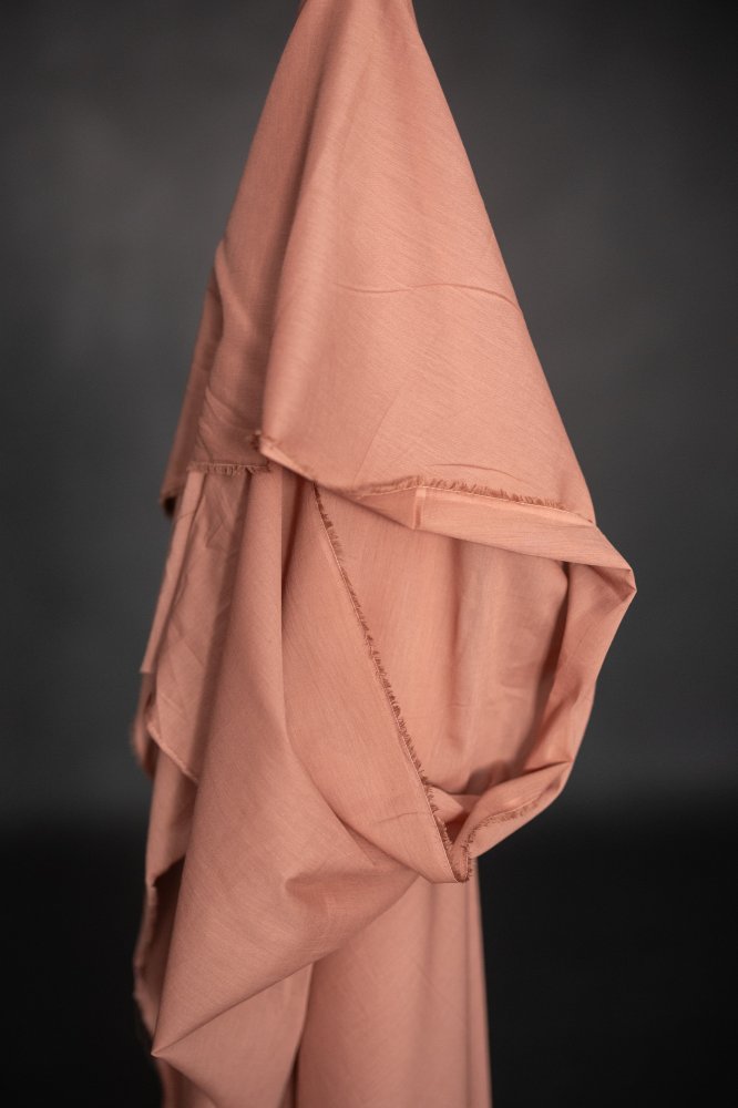 Organic Cotton Voile - Petal Pink