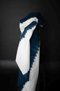 Indian Dyed Cotton - Shibori Striped 3M Piece