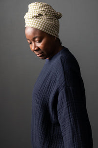 Soft Stitch Jacquard Ecru