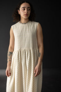 Natural Indian Cotton - Textured Check