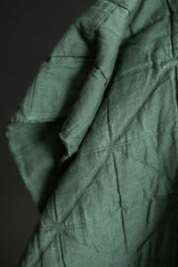 Quilted Jacquard Cotton - Viridian