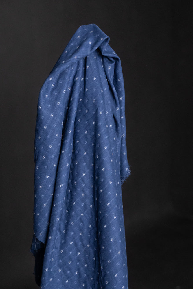Cotton Double Gauze - Yoku Blue