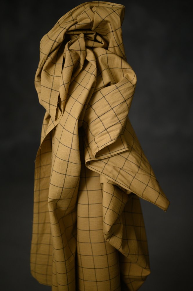 Handwoven Cotton Check - Anders