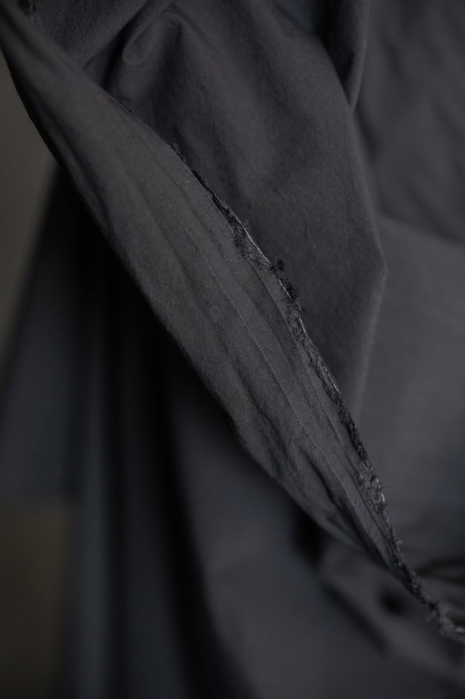 black triple wash fabric