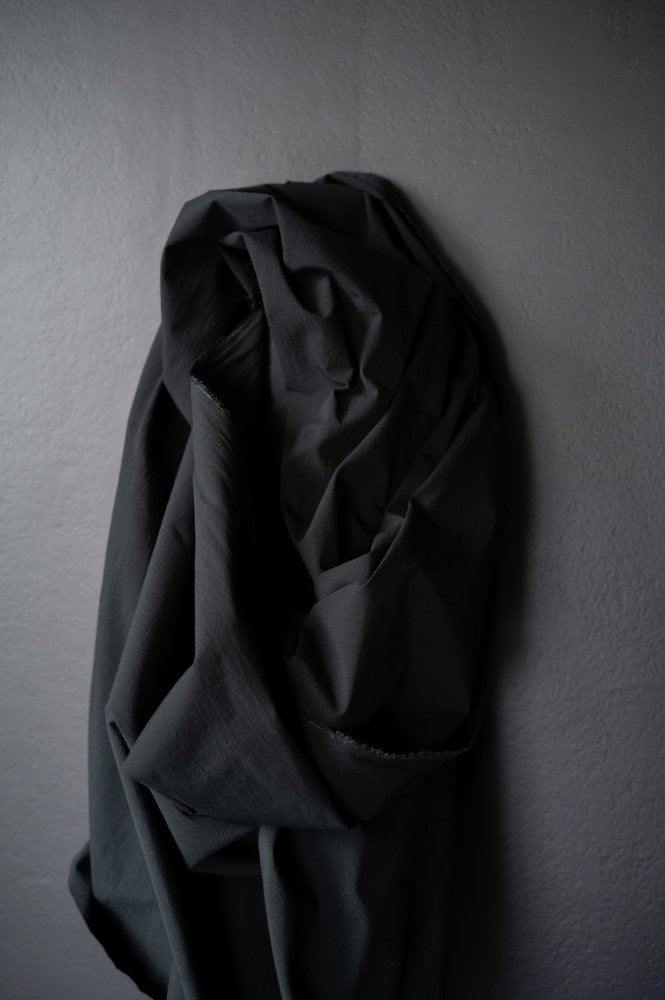 Japanese Cotton - Black Crinkle