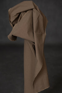 brown puppytooth poplin fabric