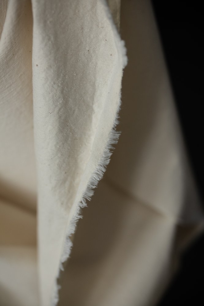 Japanese Cotton Twill - Nimbus Ecru
