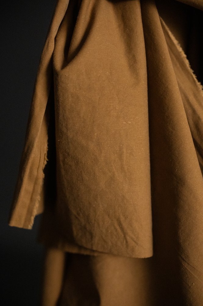 Japanese Utility Cotton Slub - Ochre
