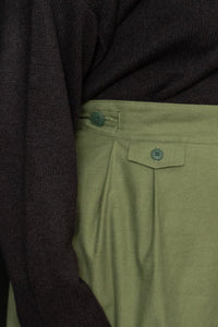 Japanese Utility Cotton Slub - Olive
