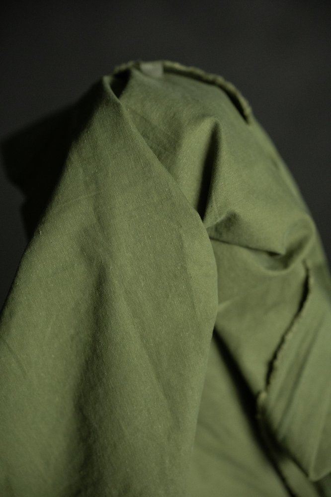 Japanese Utility Cotton Slub - Olive