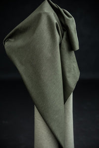 green 10oz cotton denim