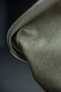 green 10oz cotton denim