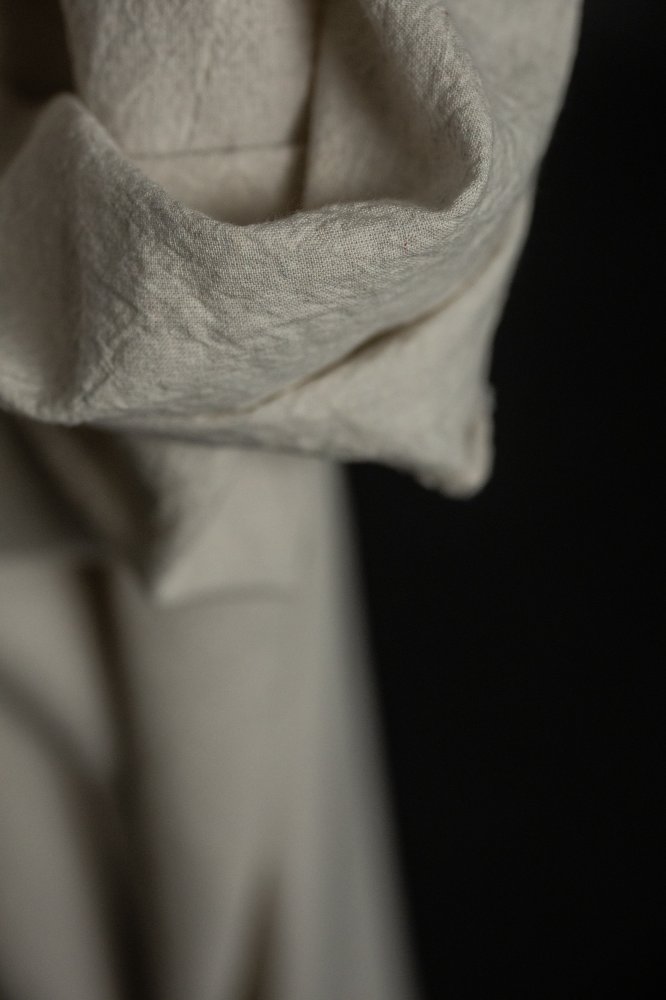 Linen/Organic Cotton/Recycled Linen - Natural Crinkle
