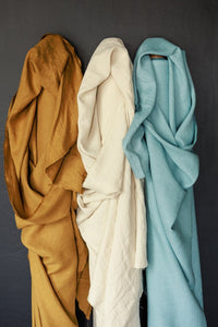 European Laundered Linen - Dorset Blue 185