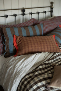 European Laundered Linen Stripe - Gardener