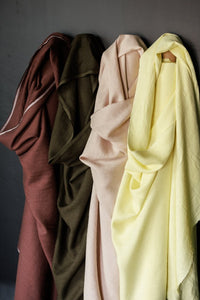 European Laundered Linen - Oxblood 185