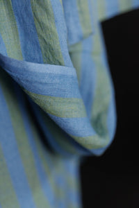 European Laundered Linen Stripe - Pastel