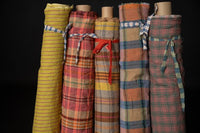 European Laundered Linen Check - Wonder Sky
