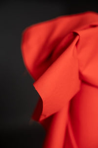 red cotton fabric