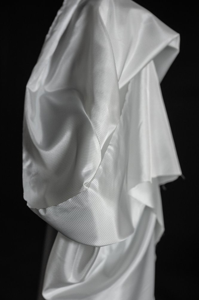 blue pinstripe slip lining