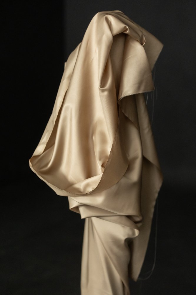 Golden lining fabric