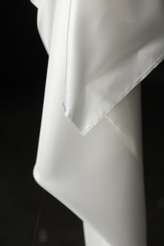 bright white lining fabric