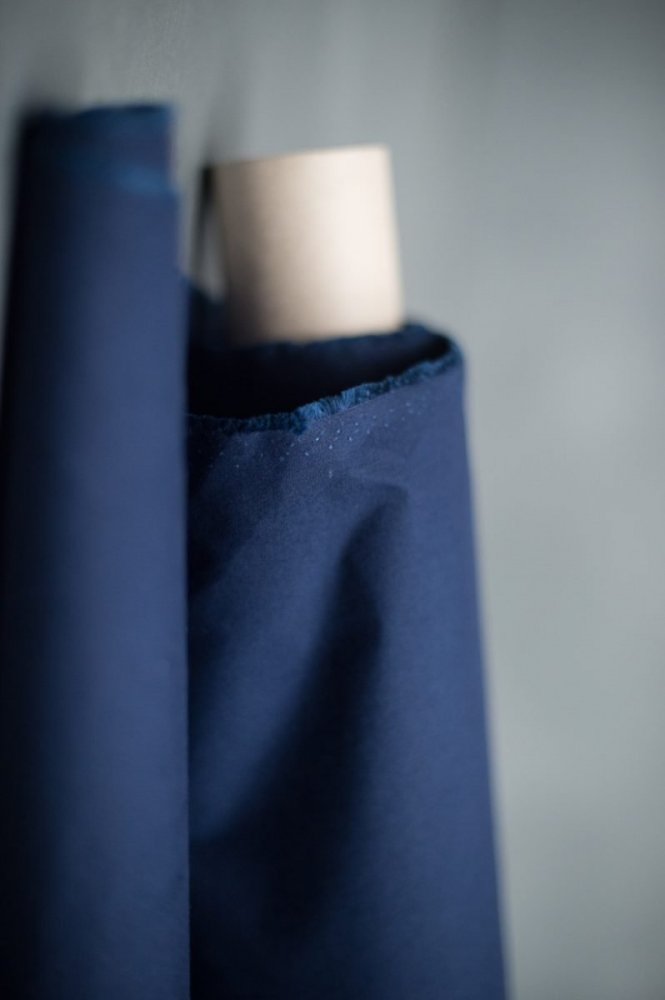 Navy Dry Oilskin
