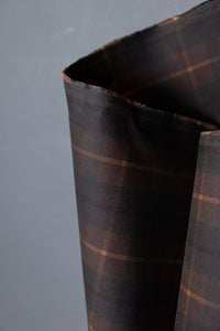 Hunter Brown Tartan Oilskin