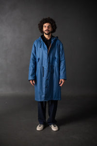 Wax Ripstop Organic Cotton - Charlie Blues