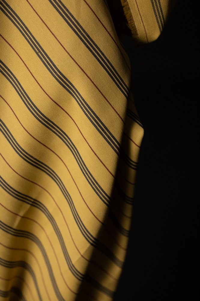 Overdyed Organic Ticking - Soleil